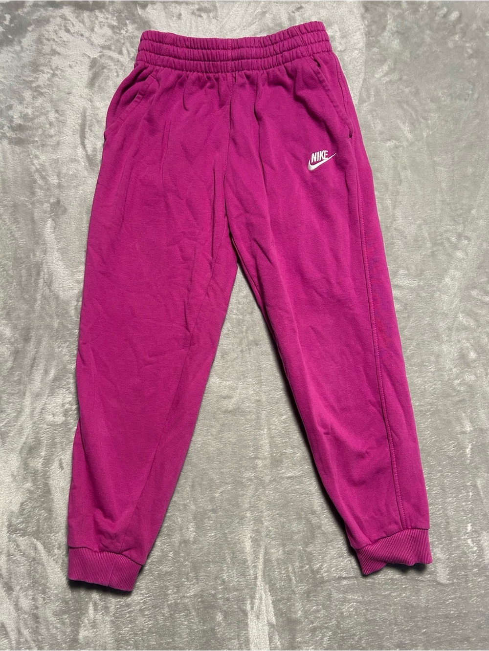 Nike Girls Jogger Sweatpants Large Pink Loungewear